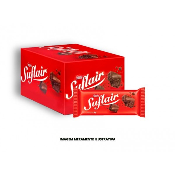 CHOCOLATE - NESTLE - 50g SUFLAIR AO LEITE - DP20